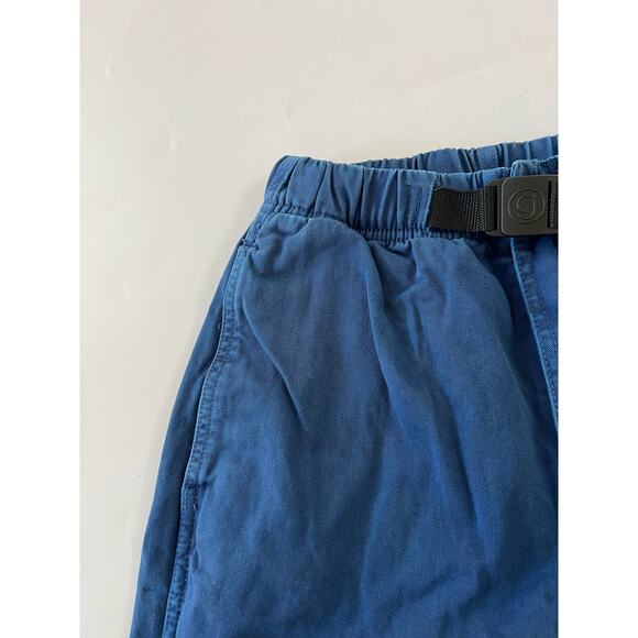 Gramicci Belted Waist Straight Leg Blue Jeans Men Small Utility Outdoor Gorpcore - Picture 7 of 16